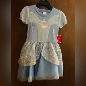 Disney Princess Knit Cinderella Blue Dress